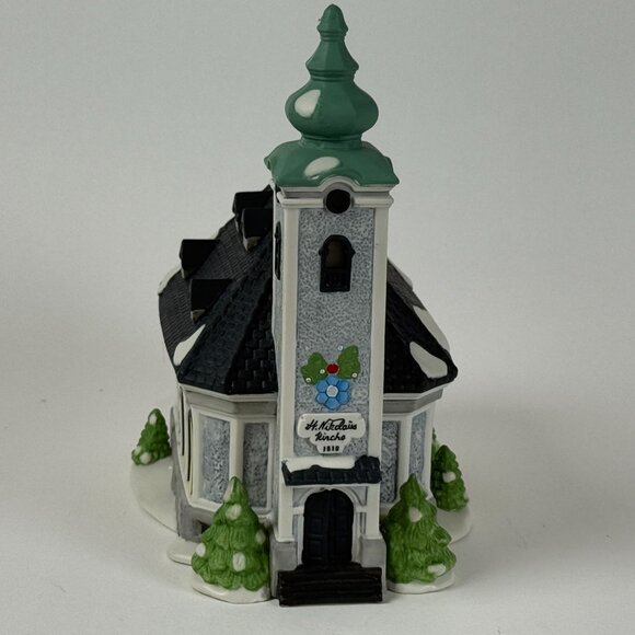 Department 56 St. Nicholas Church Hand Painted Lighted Christmas Village Decor - Picture 4 of 5